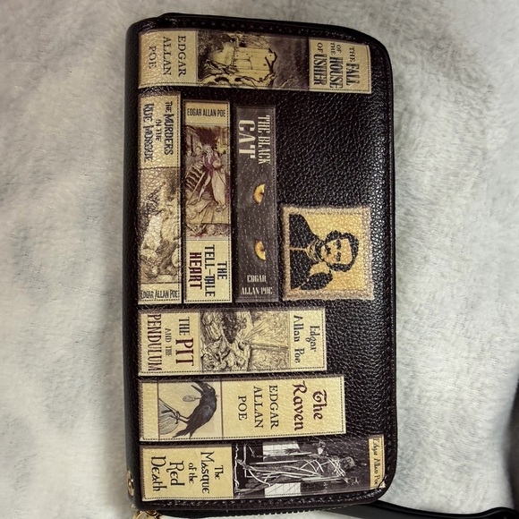 Edgar Allan Poe purse and wallet - Picture 5 of 7